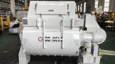 How to maintain the twin-shaft mixer if it is not used for a long time