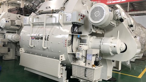 How to inspect and maintain the shaft end of a twin-shaft mixer