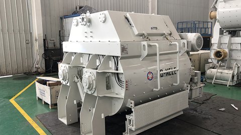 How to produce different types of concrete with twin-shaft mixer