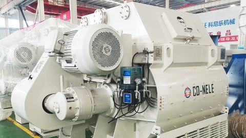 When choosing the height of a twin  shaft mixer, the following aspects need to be considered