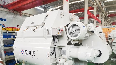 How to conduct daily maintenance of the discharge door of a twin - shaft mixer